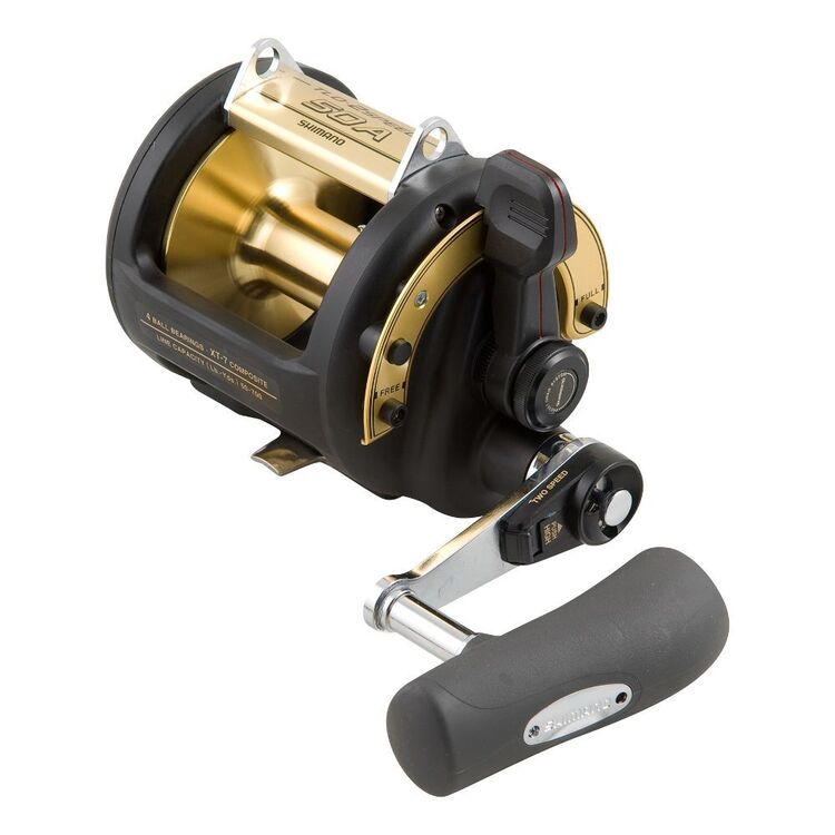 Shimano TLD 2 Speed 50A Overhead Reel Black