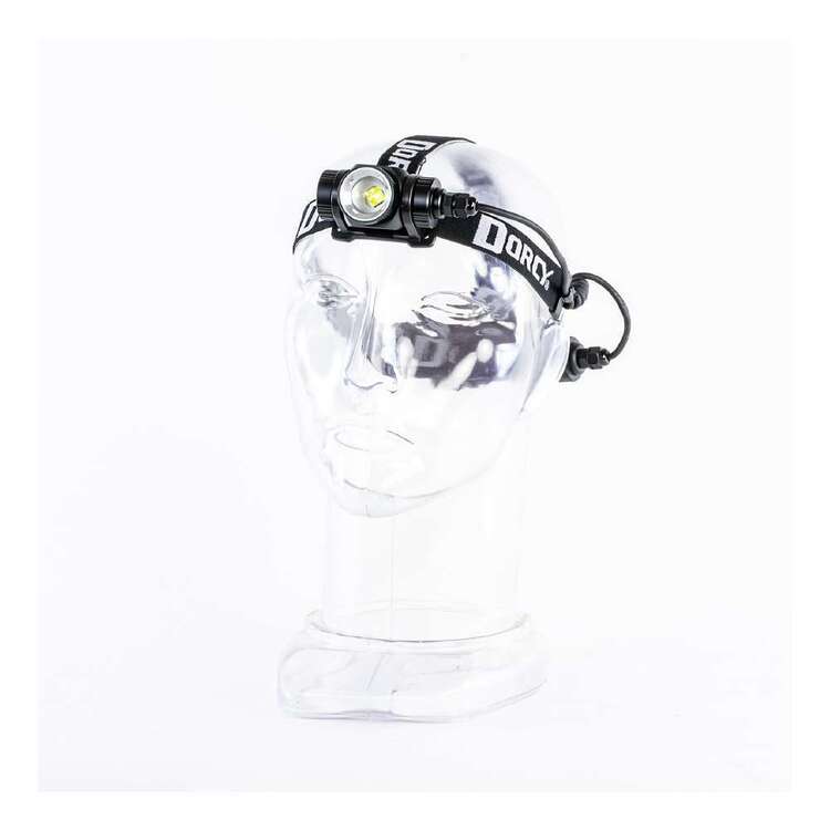 Dorcy 1000 Lumen Rechargeable Focus Headlamp Black 1000 Lumens