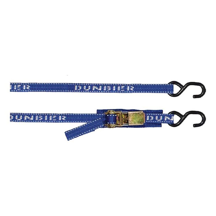 Ratchet Tie-Dowm 25mm x 4M S Hooks Both Ends Multicoloured 25 mm x 4 m