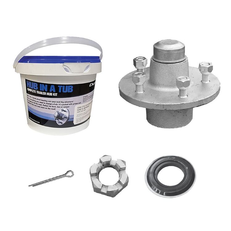 Trailer Wheel Hub In A Tub: Suits Holden HT LM Bearings Multicoloured