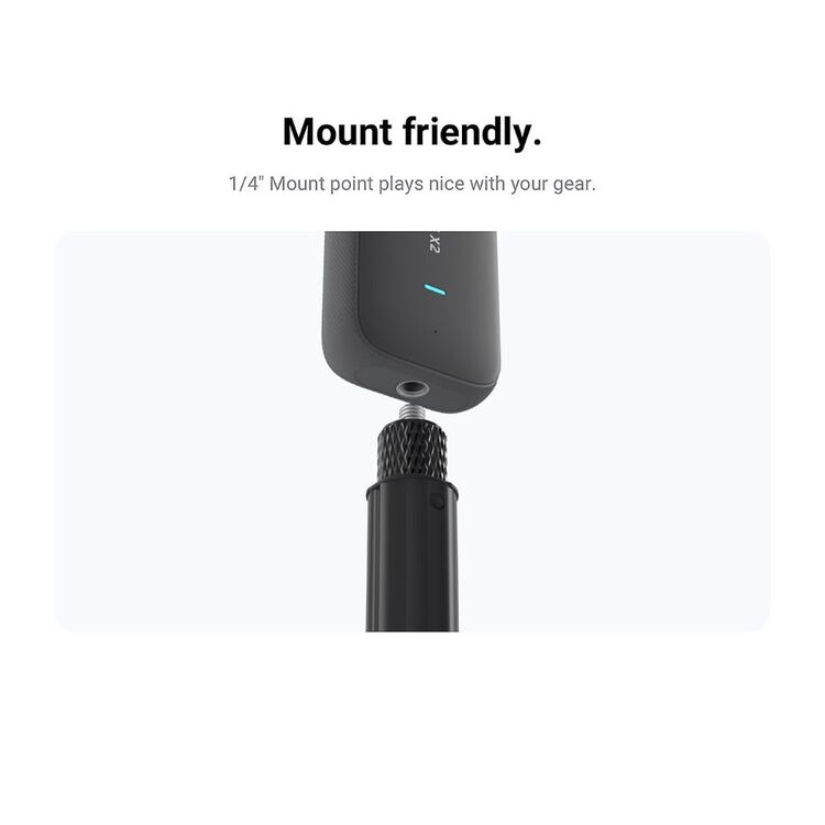 Insta360 Bullet Time Tripod Selfie Stick Accessory Black