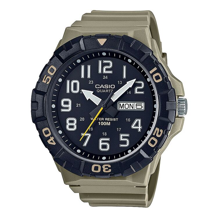 Casio Watch MRW210H 5A Tan & Black One Size Fits Most