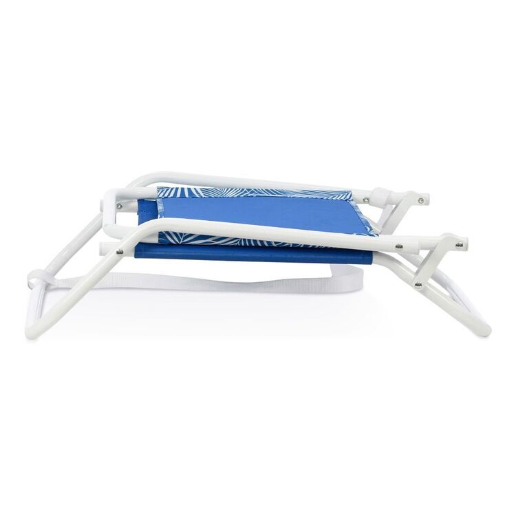Life! Beach Chair Blue Palm