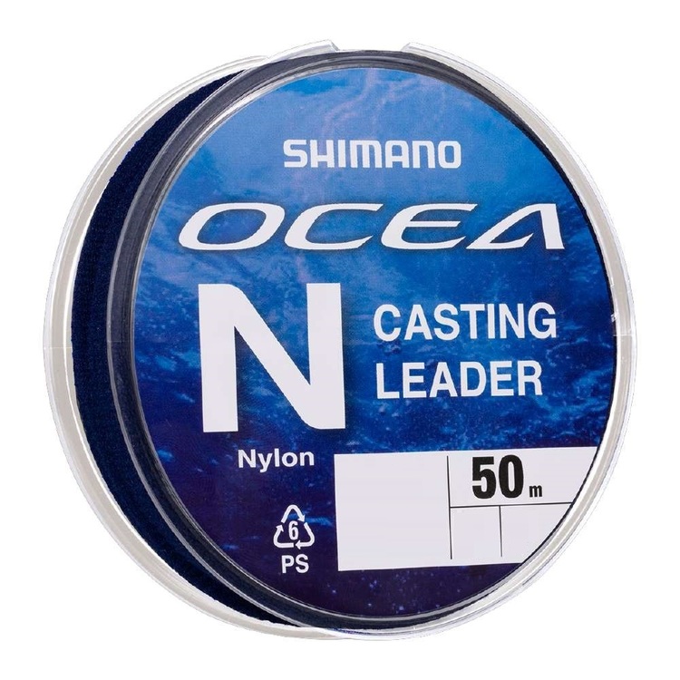 Shimano Ocea Premium Casting Leader Line 50 Metre Clear