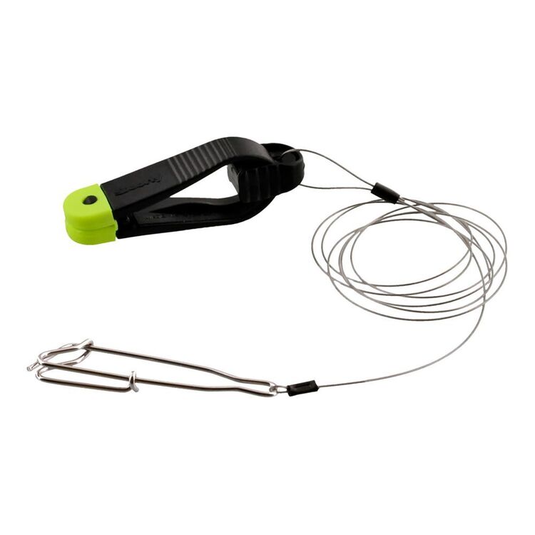 Scotty Mini Power Grip Plus Release, 30'' Leader with Cable Snap Black