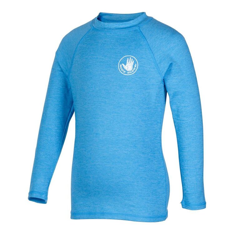 Body Glove Kids' Long Sleeve Core Rash Vest Cobalt Blue