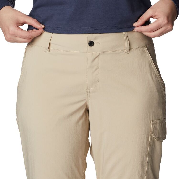 Columbia Women's Silver Ridge Utility Convertible Pants Ancient Fossil