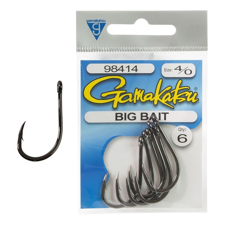 Gamakatsu Big Bait Hooks Black
