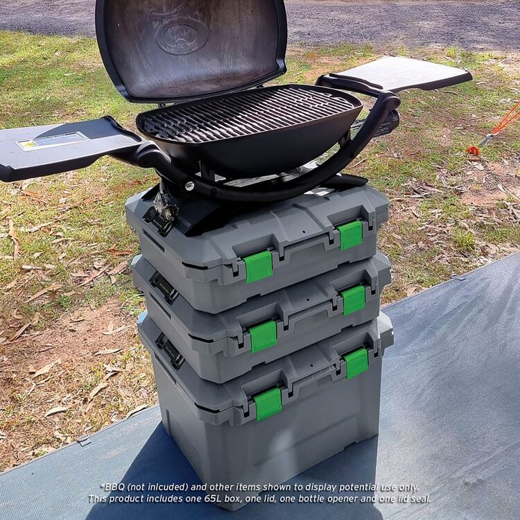 TRED 50-40 Shallow Storage Box 25L Grey 25 L