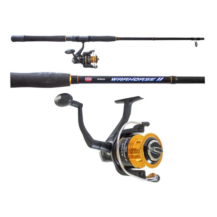 Penn Warhorse II 5'6" 1pc 10-15kg 6500 Spin Combo