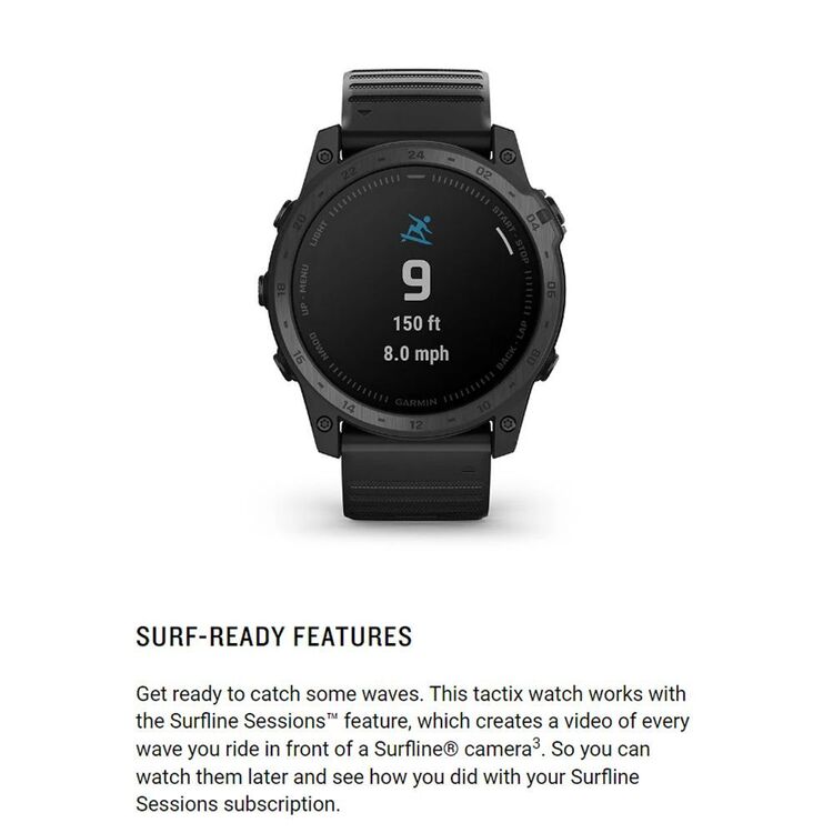 Garmin Tactix 7 Standard Edition GPS Smartwatch Black