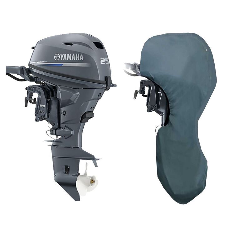 Yamaha 2 Cylinder 498CC Full Cover Small Grey Small