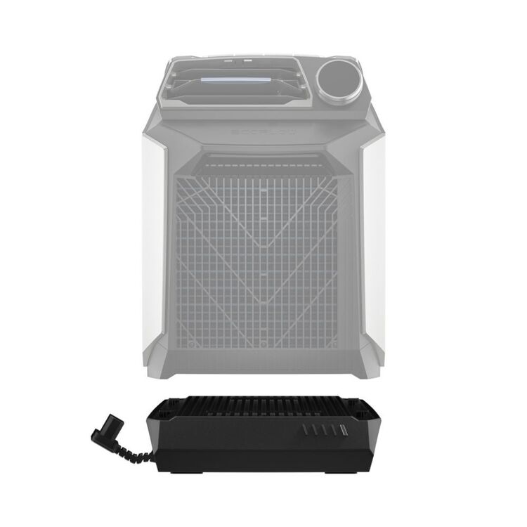 EcoFlow Wave Add-On Air Conditioner Battery Black & Grey