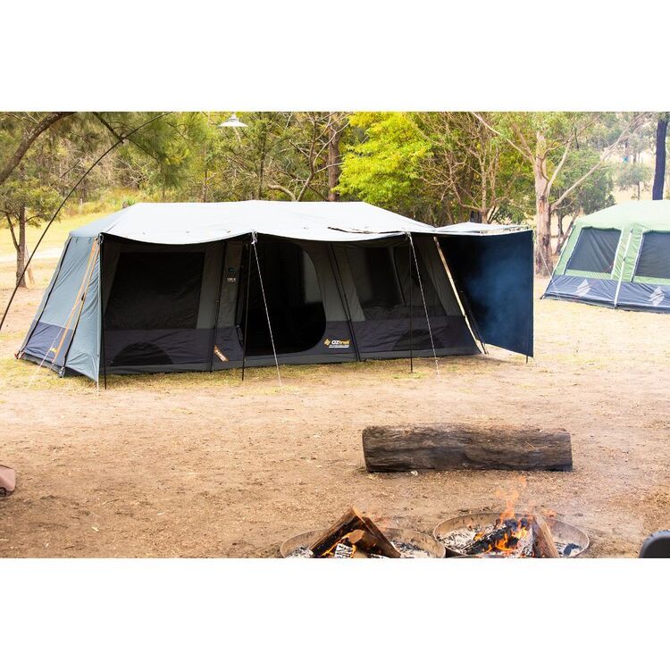 Oztrail 10 Person Fast Frame Blockout Tent Grey