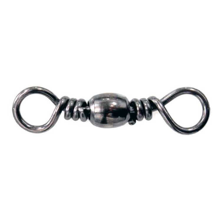 Mustad Barrel Black Swivel Box