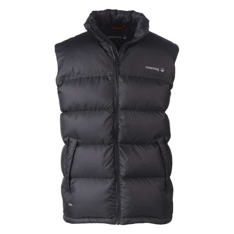 Cederberg Men's Mawson Down Vest Black