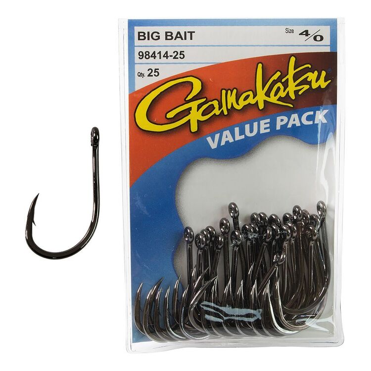 Gamakatsu Big Bait Hook 6/0 Black