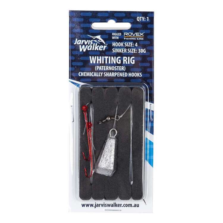 Jarvis Walker Whiting Paternoster Rig Size 4 Grey