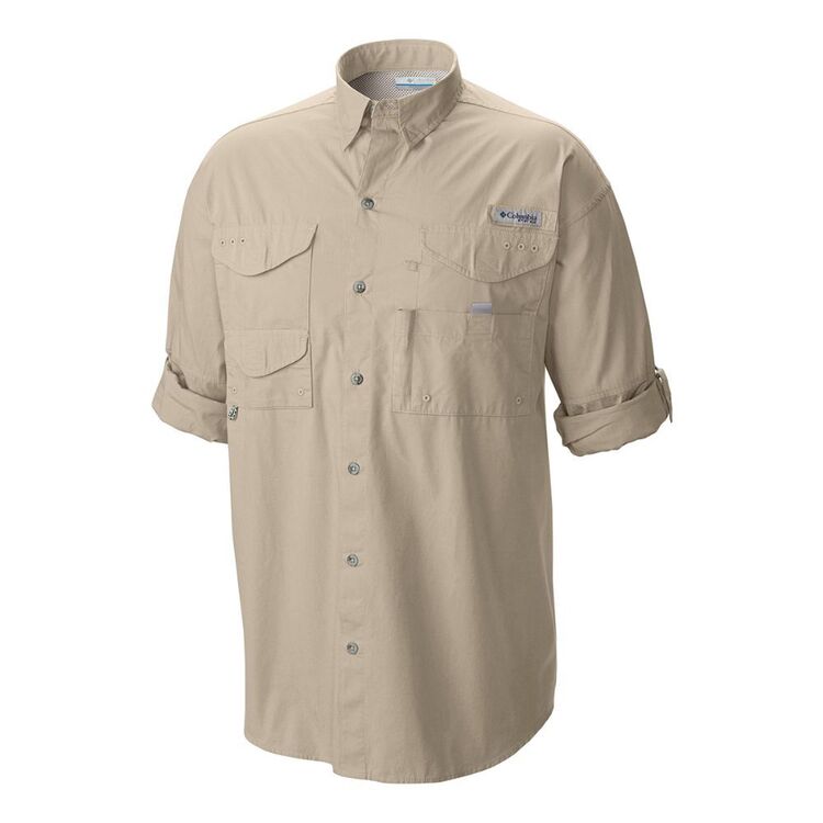 Columbia Men's Bonehead Long Sleeve Shirt Fossil