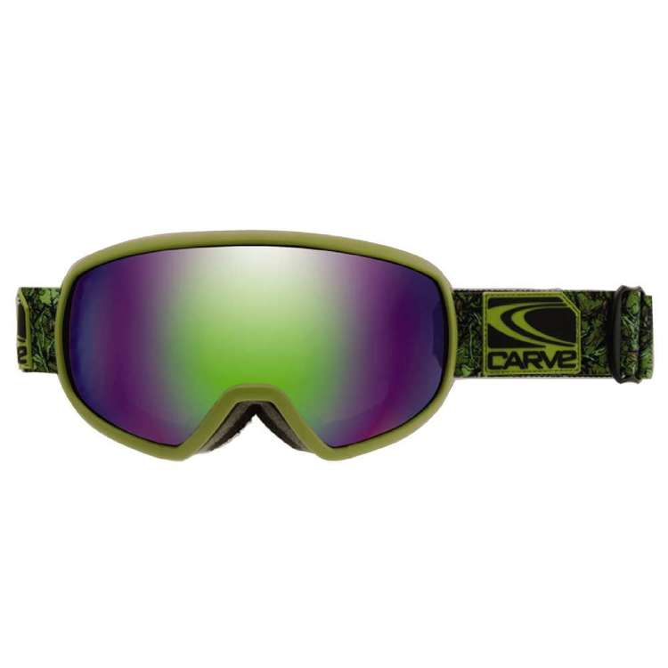 Carve Shoots Low Light Goggle Adult Olive One Size Fits Most