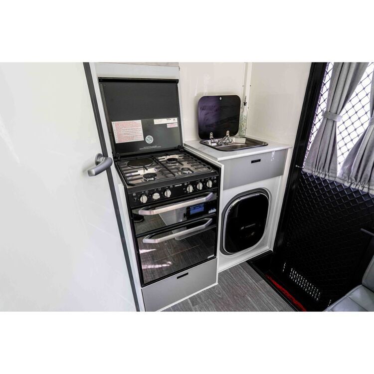 Austrack Gibb 14 Series 3 Hybrid Camper Grey