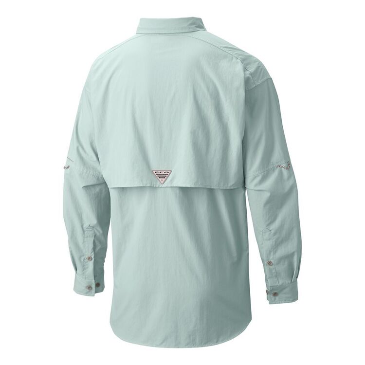 Columbia Men's PFG Bahama II Long Sleeve Shirt Cool Green