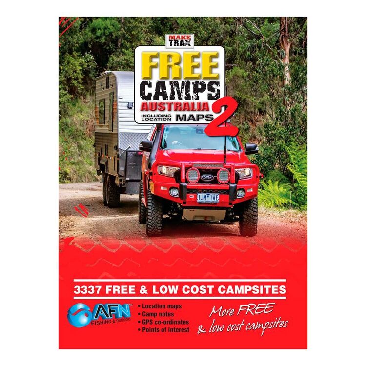 Make Trax Free Camps Australia With Location Maps White