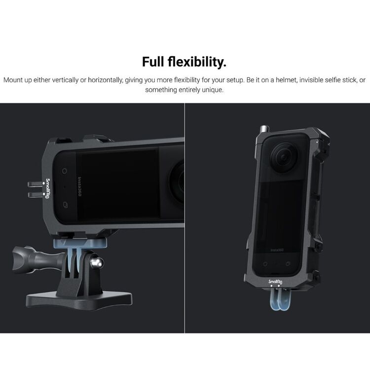 Insta360 ONE X3 360 Action Camera Utility Frame Black