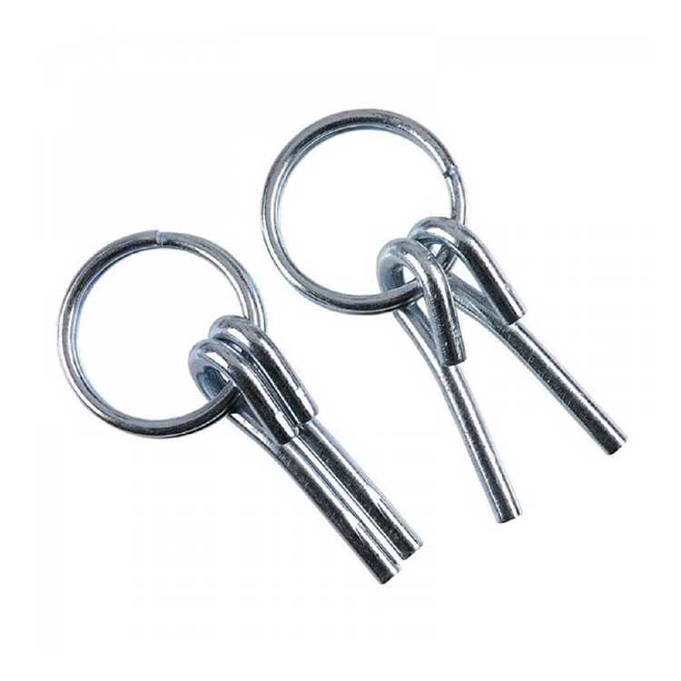 COI Double Ring & Pin Set (2 Pack) Silver