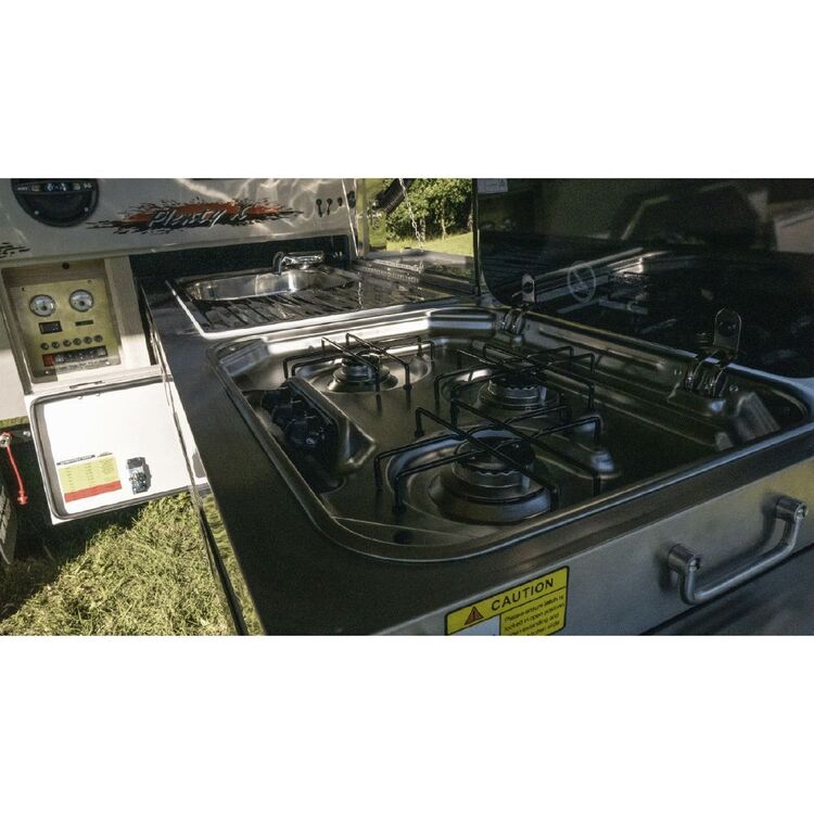Austrack Plenty X Double Folding Offroad Camper Trailer Grey