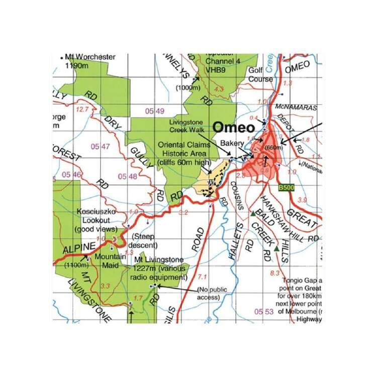 Rooftop Bairnsdale - Dargo - Omeo Map