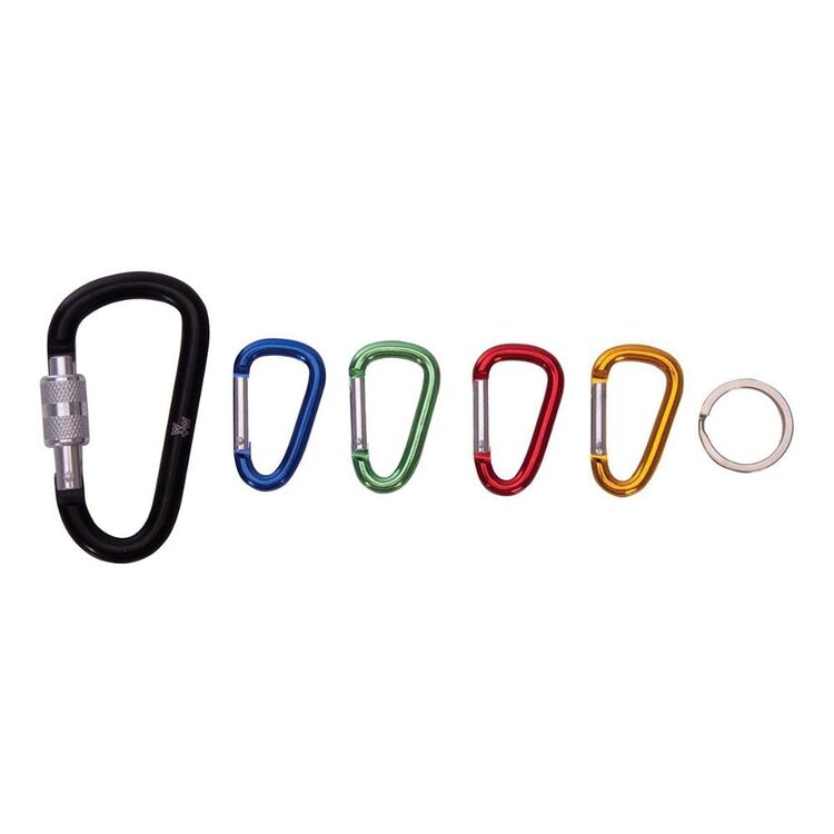 W+W Locking Carabiner Set