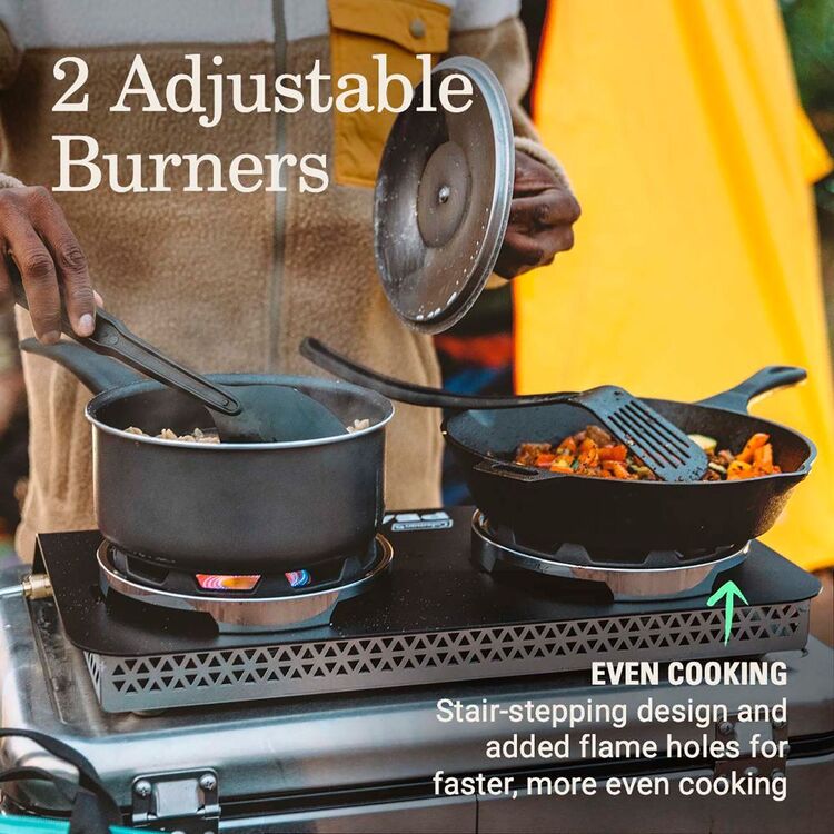 Coleman Peak1 2 Burner Stove Black
