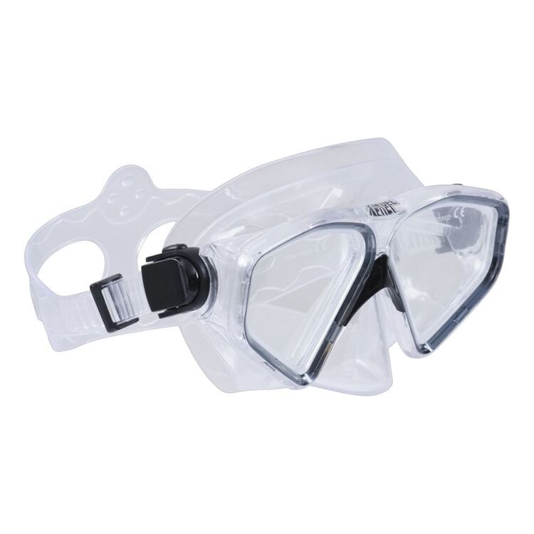 Fuel Snorkel Set 2 Piece Adult Black Transparent Black