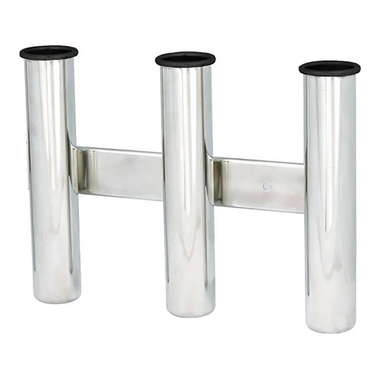 Ocean South Stainless Steel 3 Rod Rack Silver