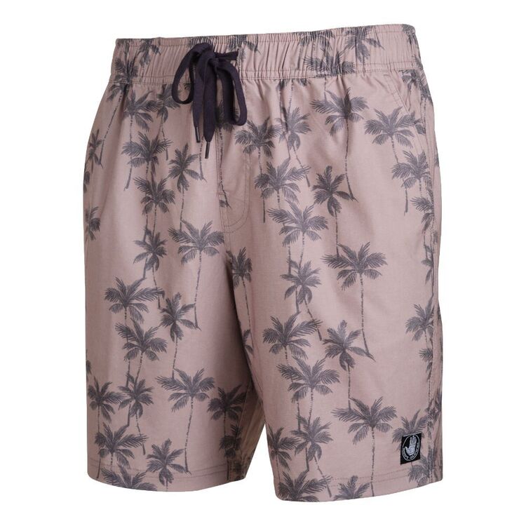 Body Glove Men's Hawaiian Volley Shorts Taupe