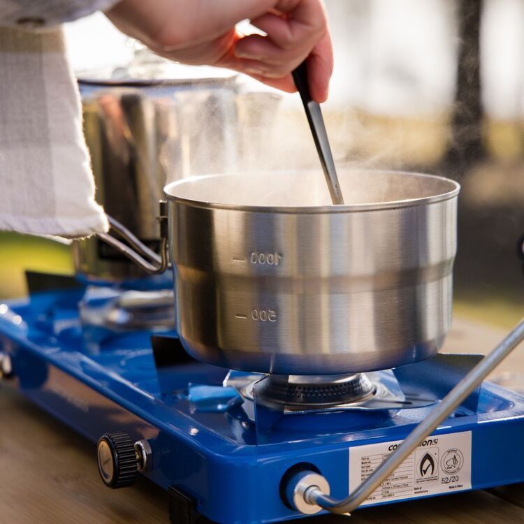 Companion Double Propane Stove Blue