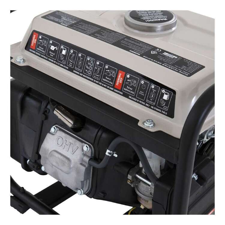 Dune 4WD 2200W Open Frame Inverter Generator Grey