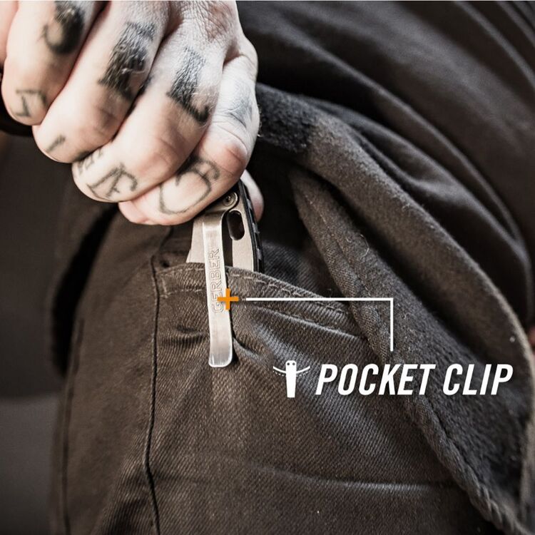 Gerber Knife Folder Fastball Cleaver Urban Blue