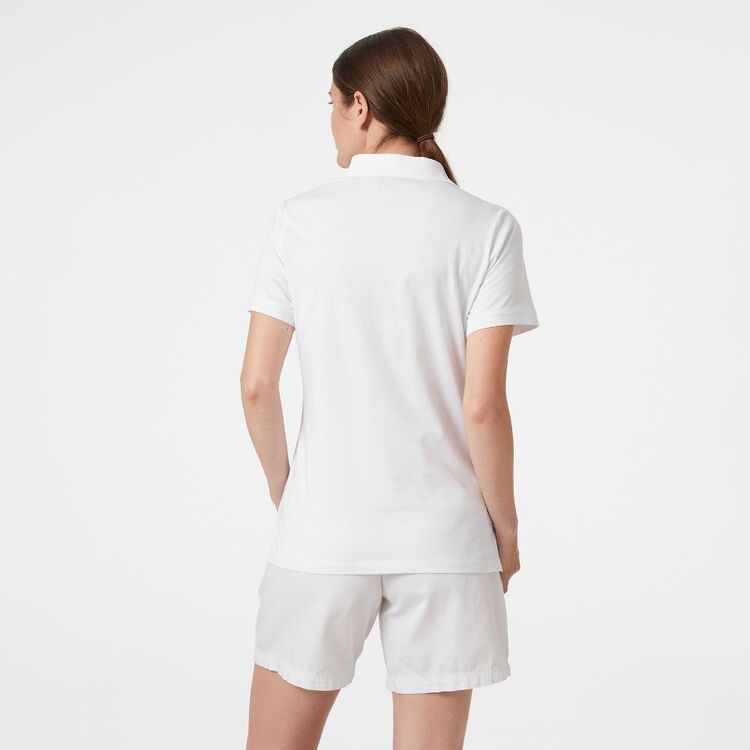 Helly Hansen Women's Siren Organic Cotton Polo White