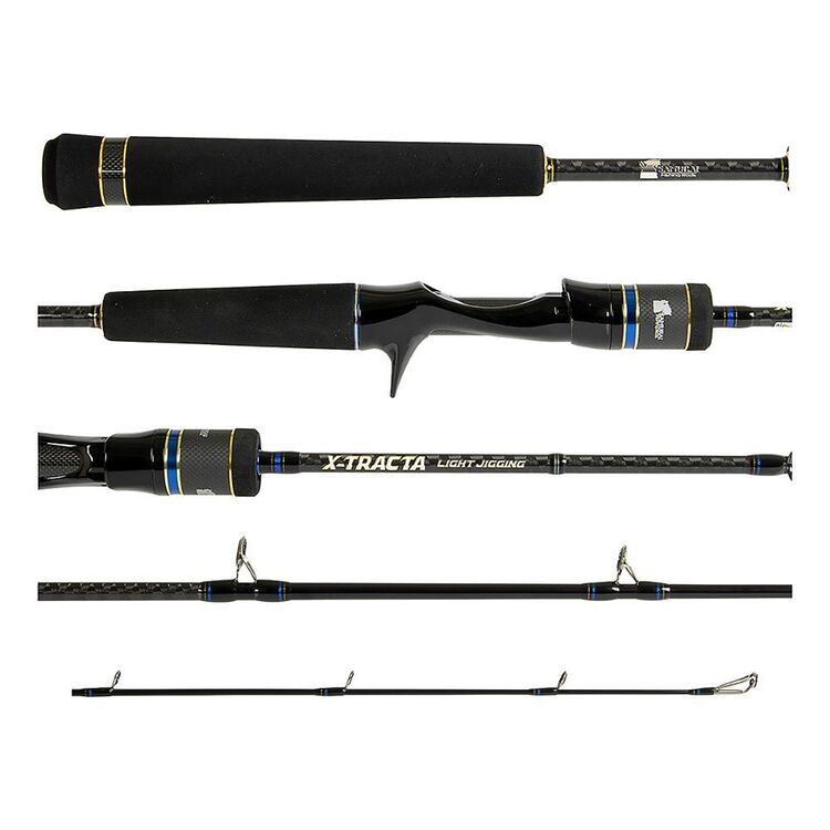 Samurai X-Tracta 6FT 40G Overhead Jig Rod Black 6Ft/40G
