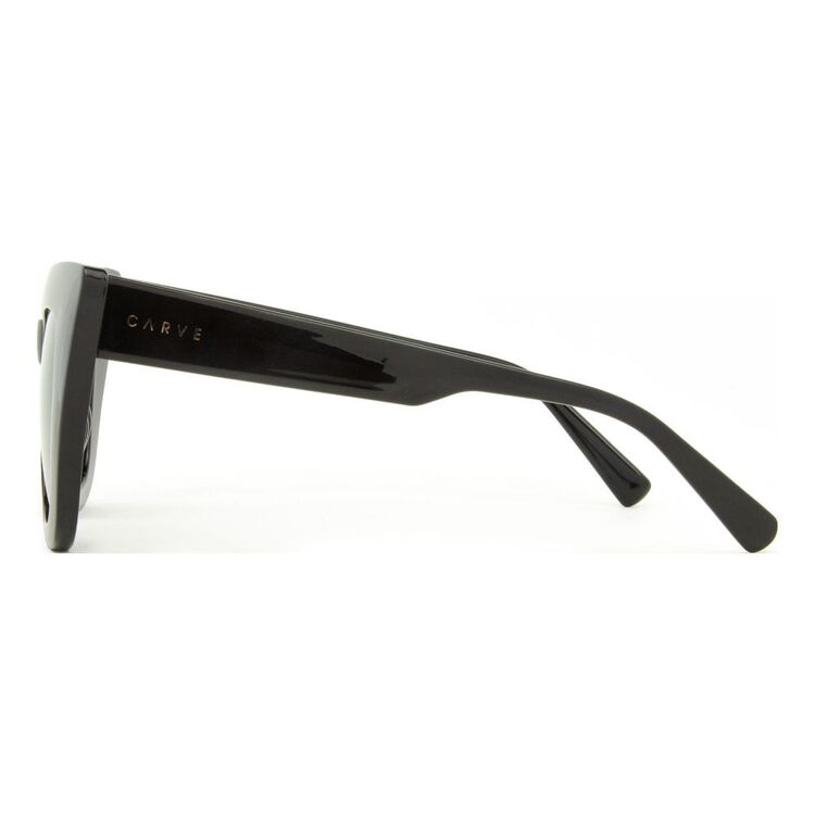 Carve Arcos Sunglasses Gloss Black & Grey Polarised One Size Fits Most