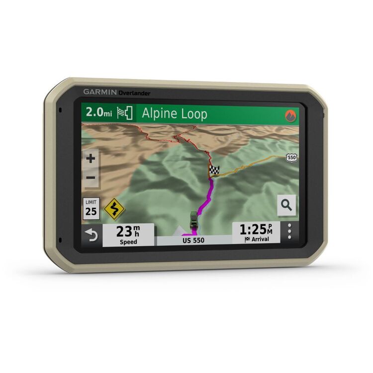 Garmin Overlander Offroad Vehicle GPS Black