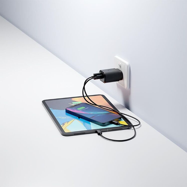 Cygnett 32W USB-A & USB-C Wall Charger Black 32W
