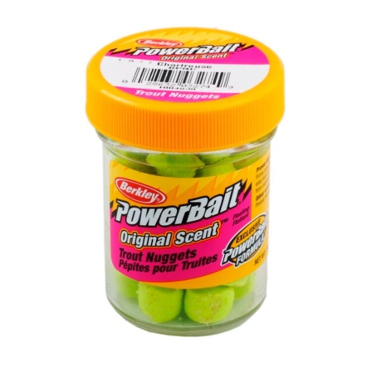 Berkley Powerbait Power Nuggets Chartreuse 0.8 oz
