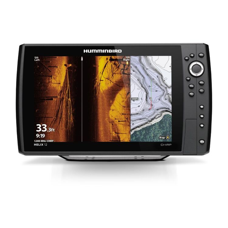 Humminbird Helix 12 MEGA SIDE Imaging Fishfinder/ GPS Combo