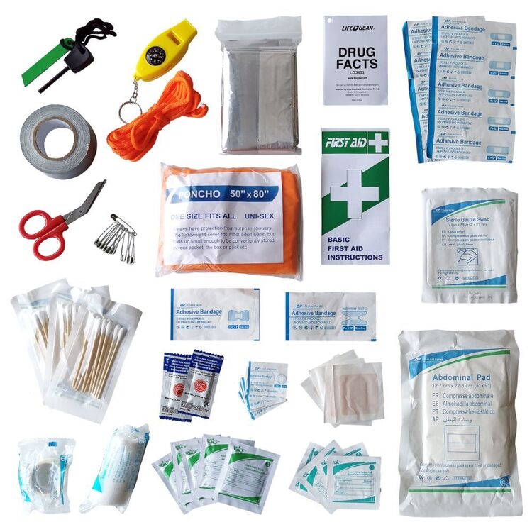 Life+Gear First Aid & Survival Quick Grab 88 Piece Kit