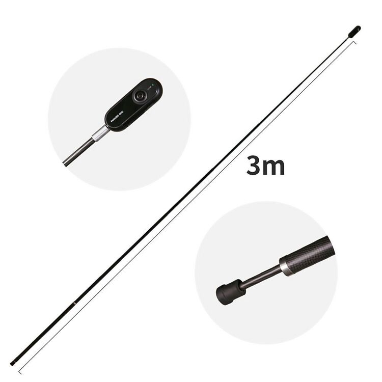 Insta360 Extended Edition Selfie Stick Black