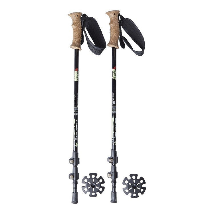 Denali Explorer II Carbon Fibre Walking Poles Black