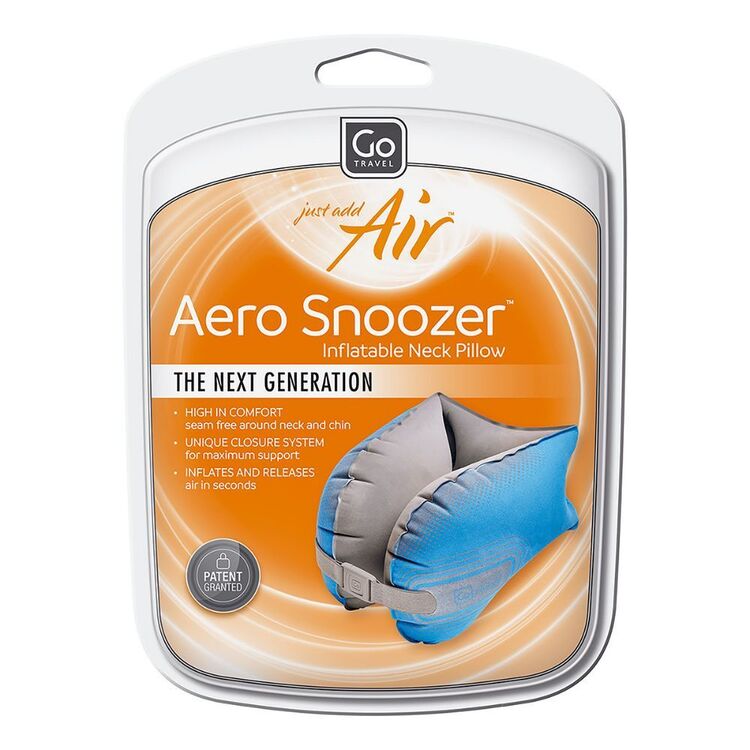 Go Travel Aero Snoozer Neck Pillow Blue